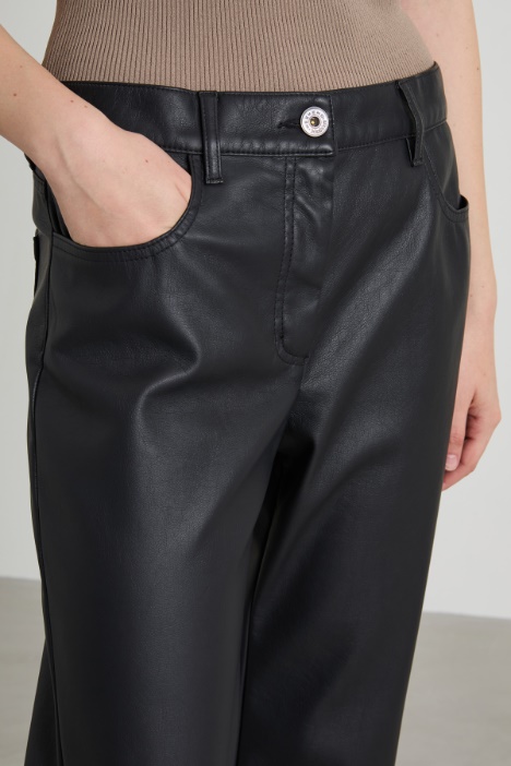 Pantaloni in similpelle