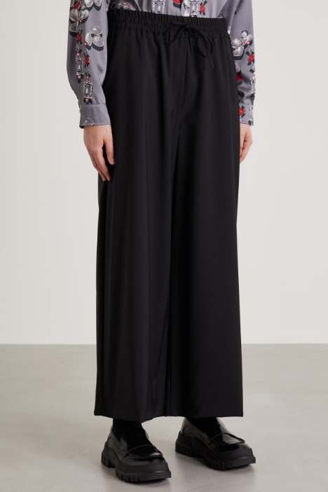 Pantaloni morbidi in lana