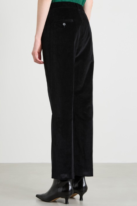Pantaloni in velluto a coste