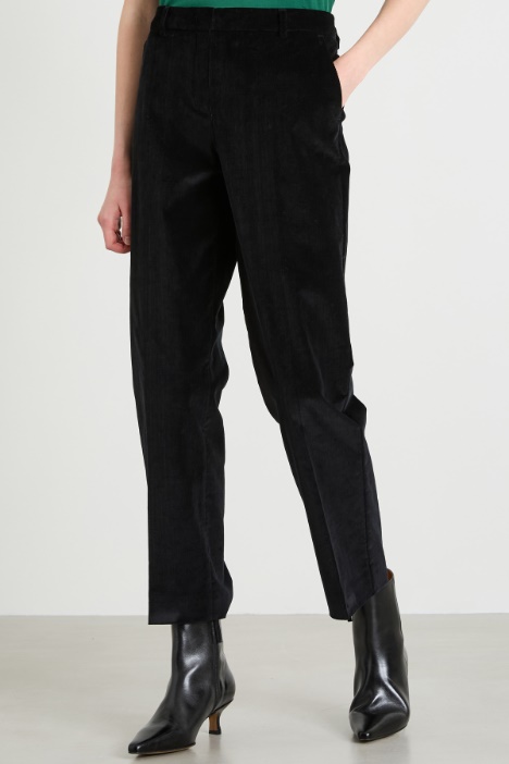 Pantaloni in velluto a coste