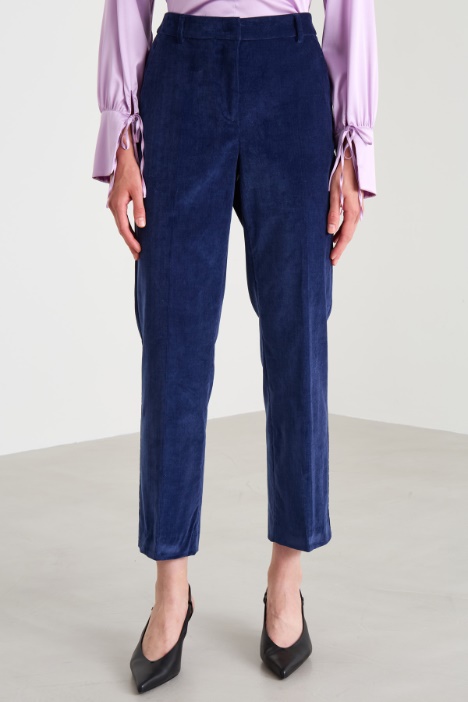 Pantaloni in velluto a coste