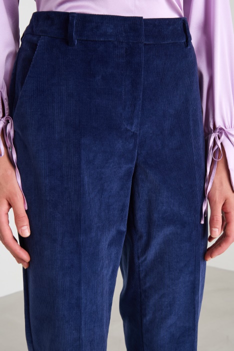 Pantaloni in velluto a coste