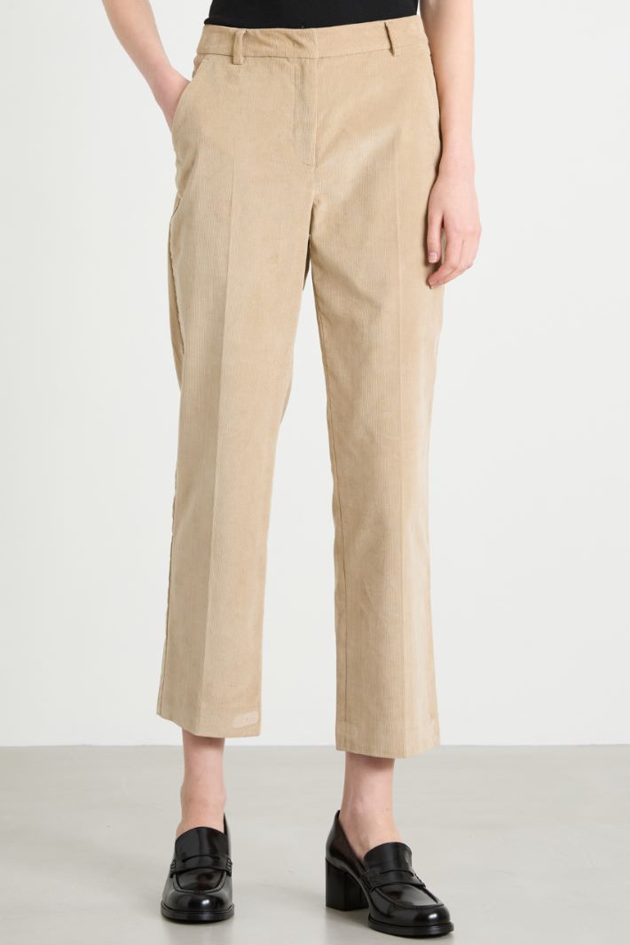 Corduroy trousers Intrend - 2