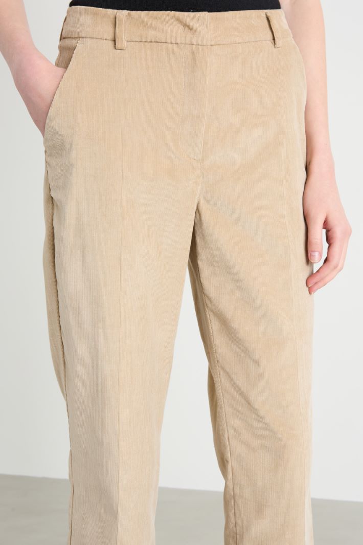 Corduroy trousers Intrend - 4