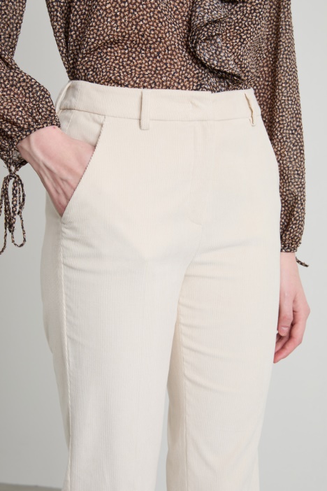 Pantaloni in velluto a coste