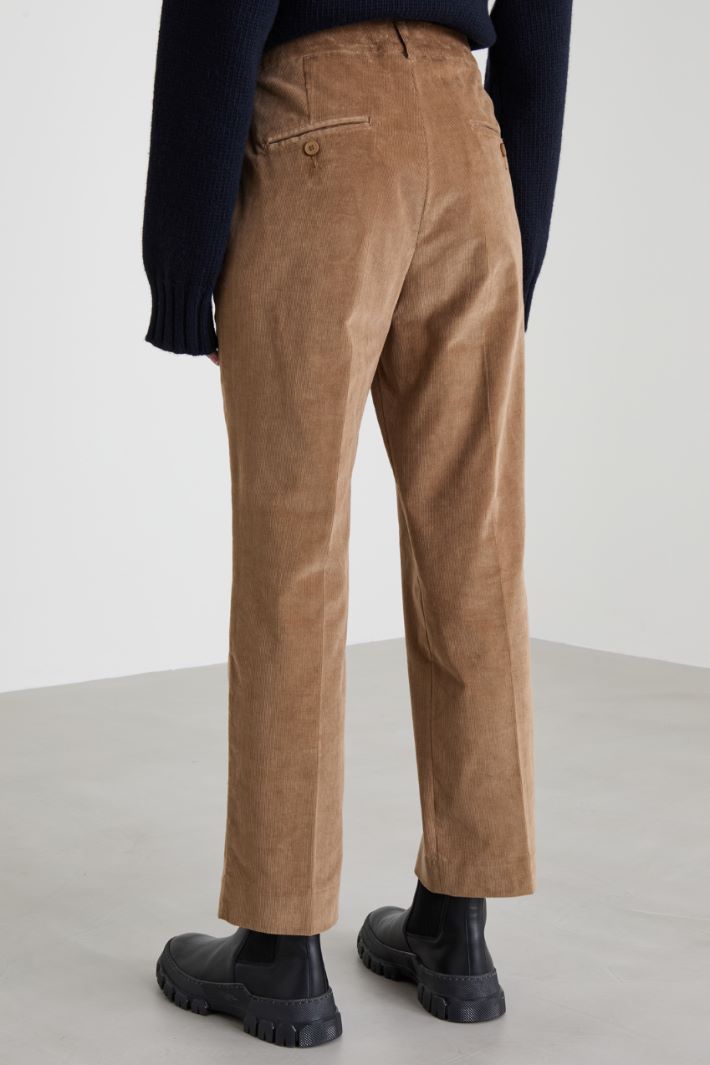 Corduroy trousers Intrend - 3