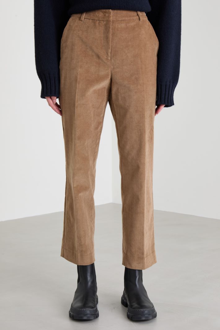 Corduroy trousers Intrend - 2