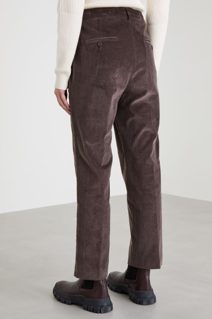 Corduroy trousers Intrend - 3