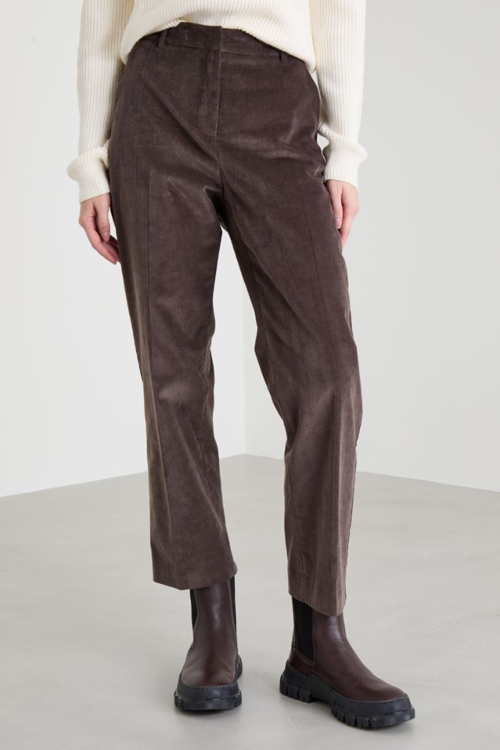Corduroy trousers Intrend - 2