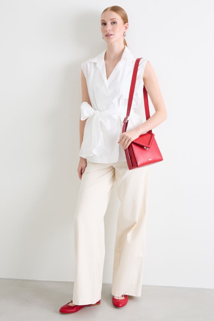 Pantalone in bull di cotone Intrend
