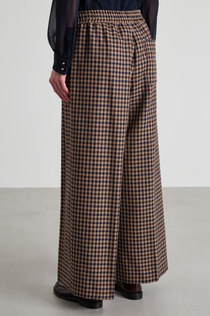 Wide-fit wool trousers Intrend - 3