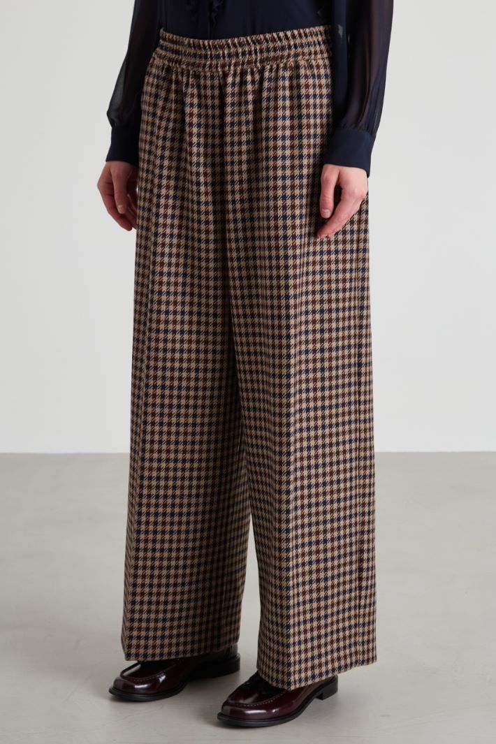 Wide-fit wool trousers Intrend - 2