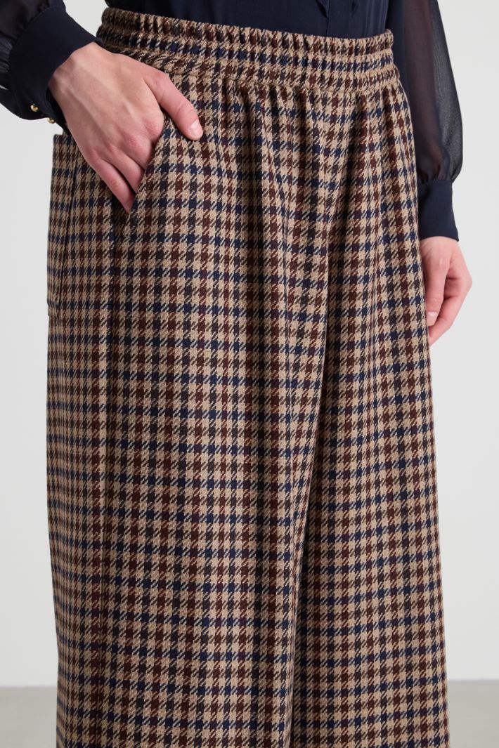 Wide-fit wool trousers Intrend - 4