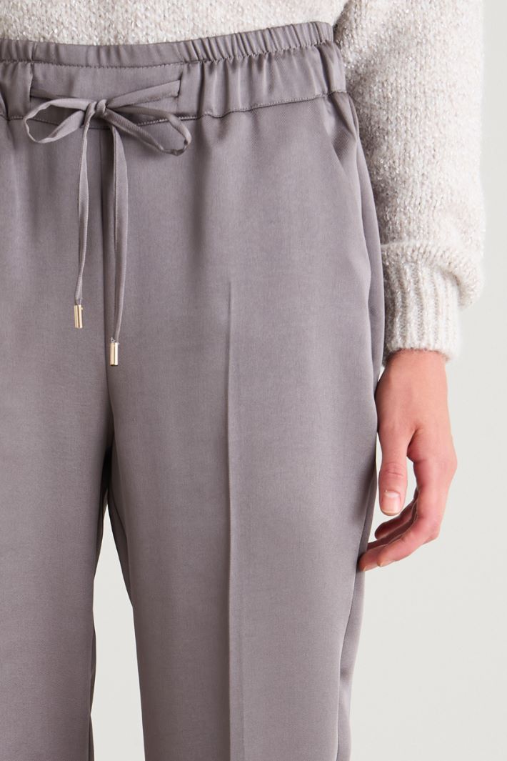 Drawstring trousers Intrend - 4