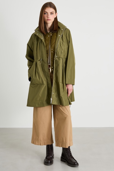 Straight canvas trousers Intrend