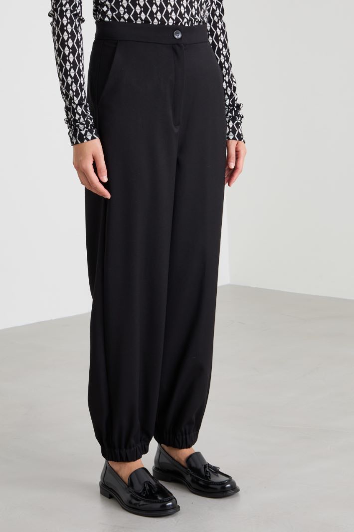 Cuffed-hem trousers Intrend - 2