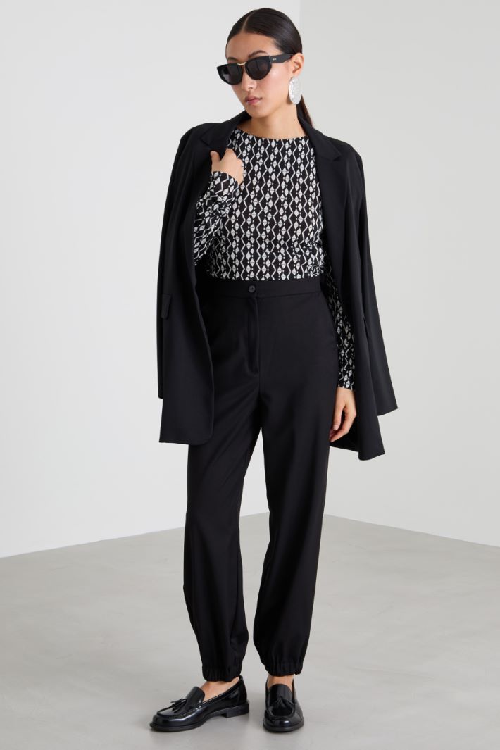 Cuffed-hem trousers Intrend