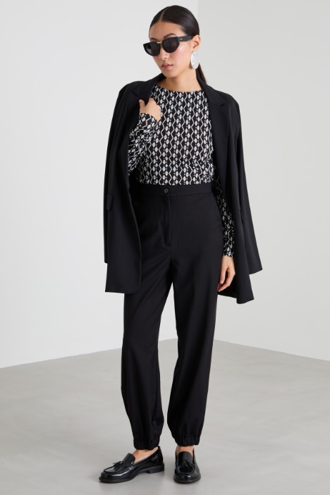 Cuffed-hem trousers Intrend