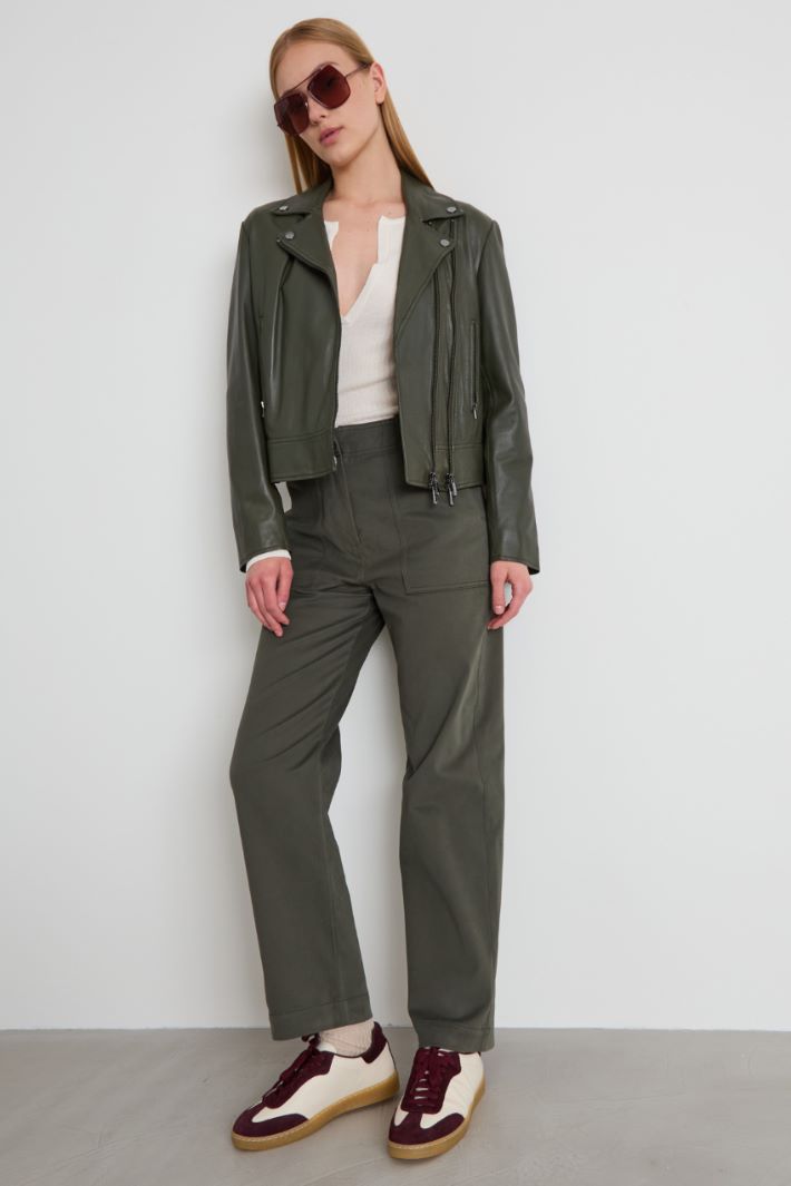 Cotton drill trousers Intrend