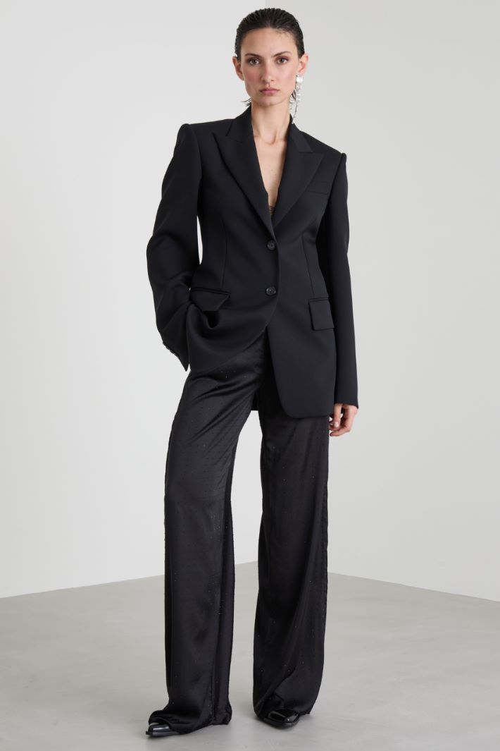 Pantaloni con strass Intrend