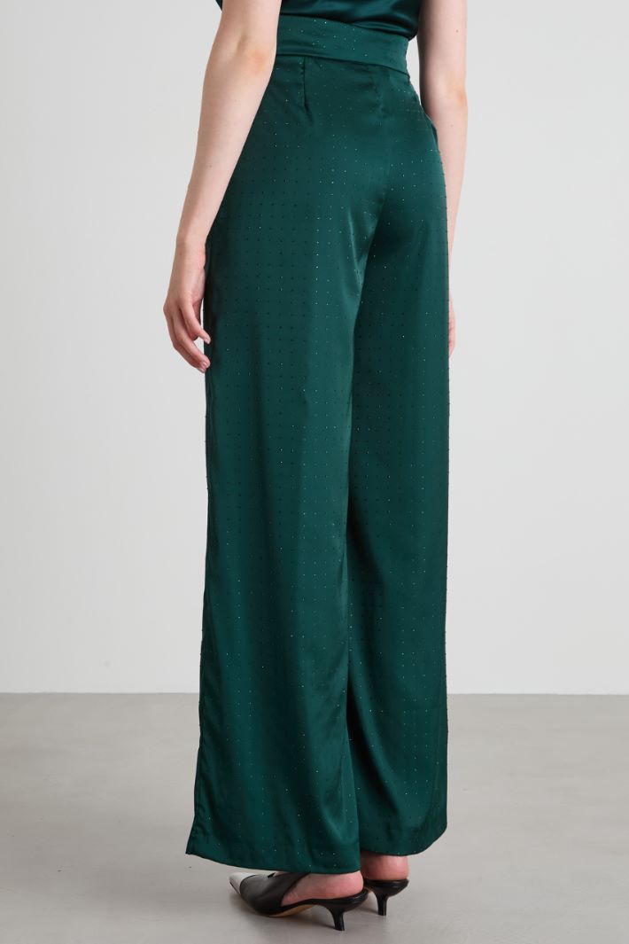 Pantaloni con strass Intrend - 3