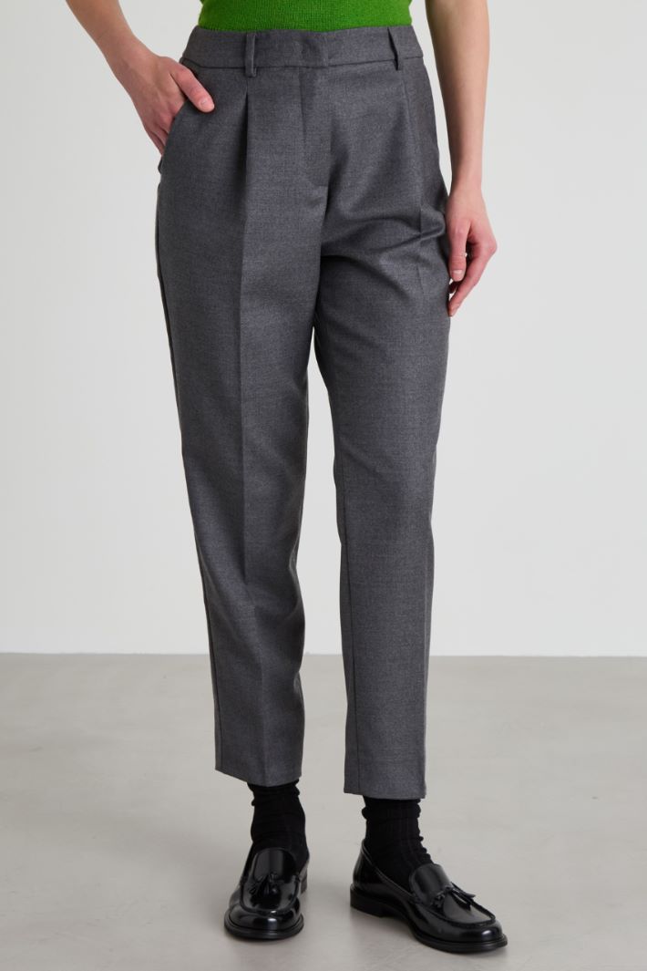 Flannel baggy trousers Intrend - 2
