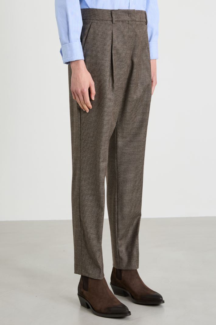 Flannel baggy trousers Intrend - 2