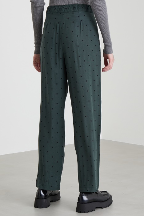 Pantaloni baggy stampati