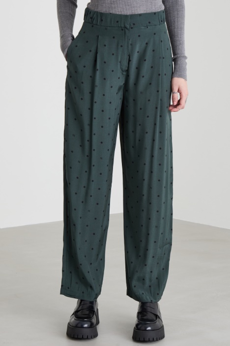 Pantaloni baggy stampati