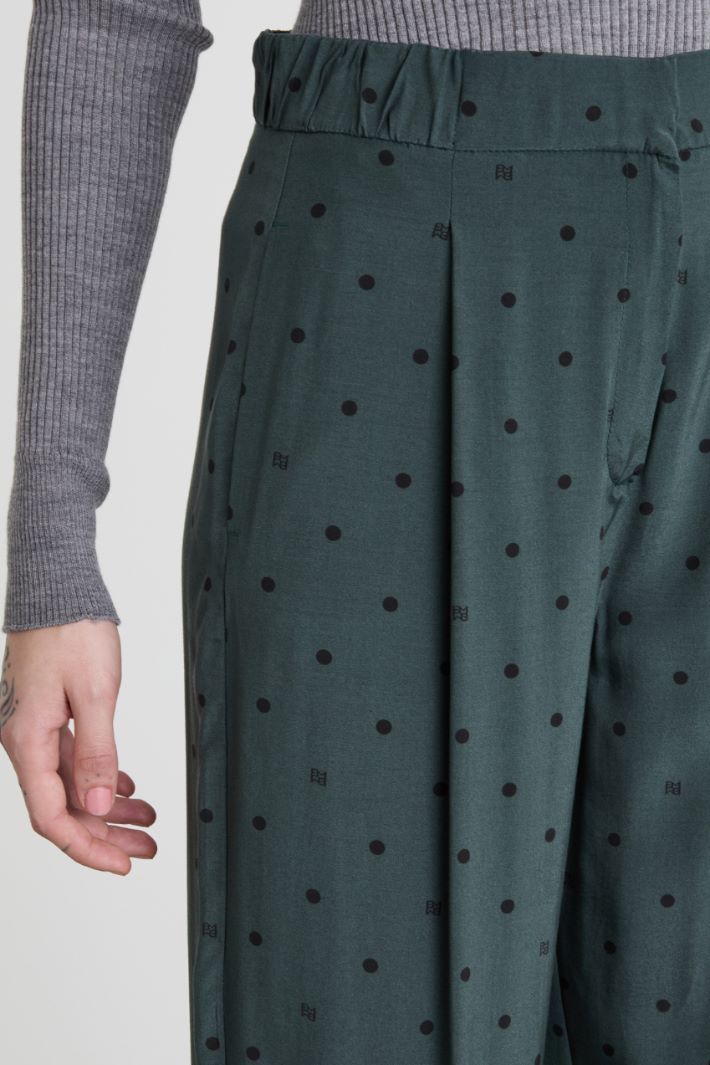 Printed baggy trousers Intrend - 4