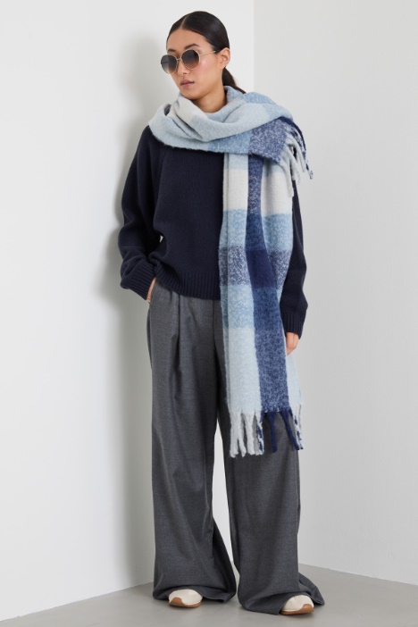 Flannel palazzo trousers Intrend