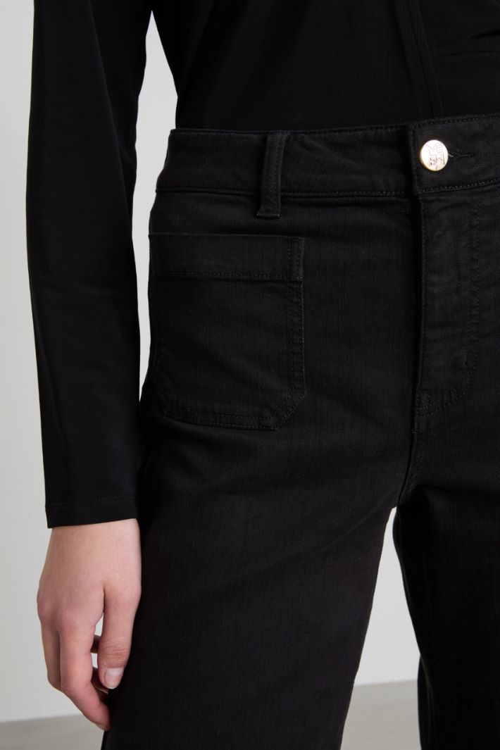 Fringed-hem trousers Intrend - 2