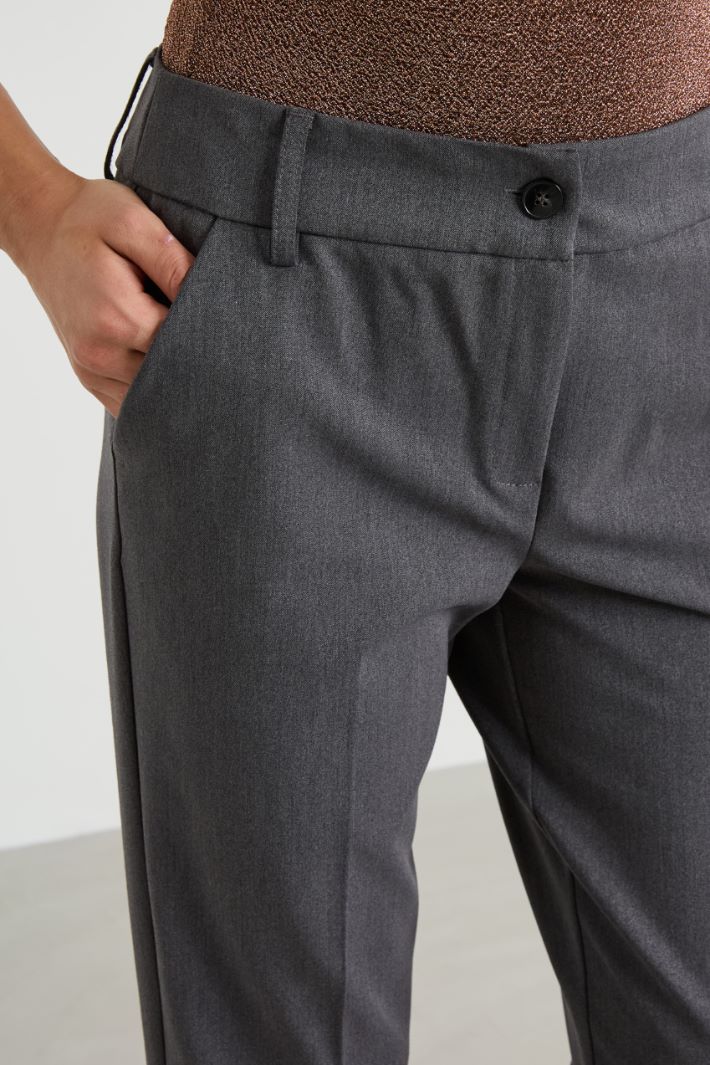 Straight trousers Intrend - 4