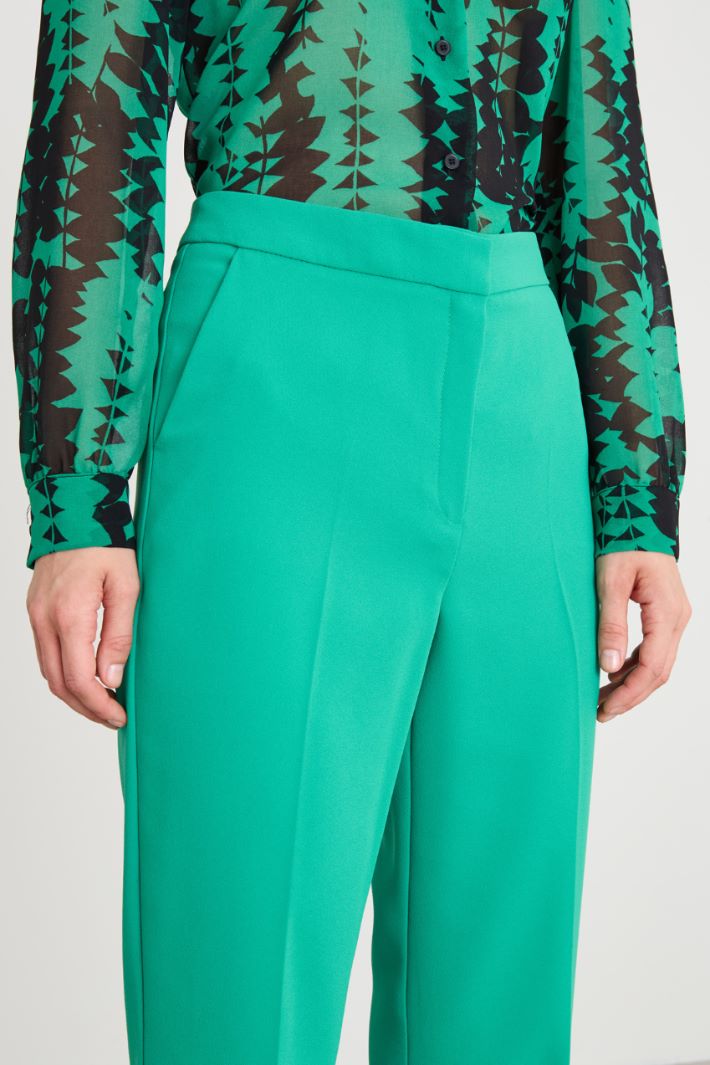 Envers satin trousers Intrend - 3