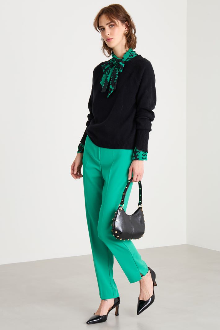 Envers satin trousers Intrend