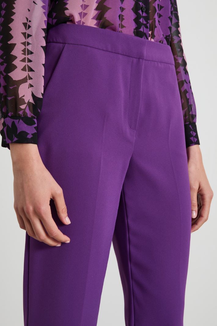 Envers satin trousers Intrend - 4