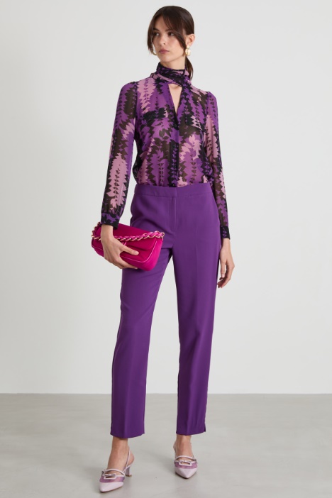 Envers satin trousers Intrend