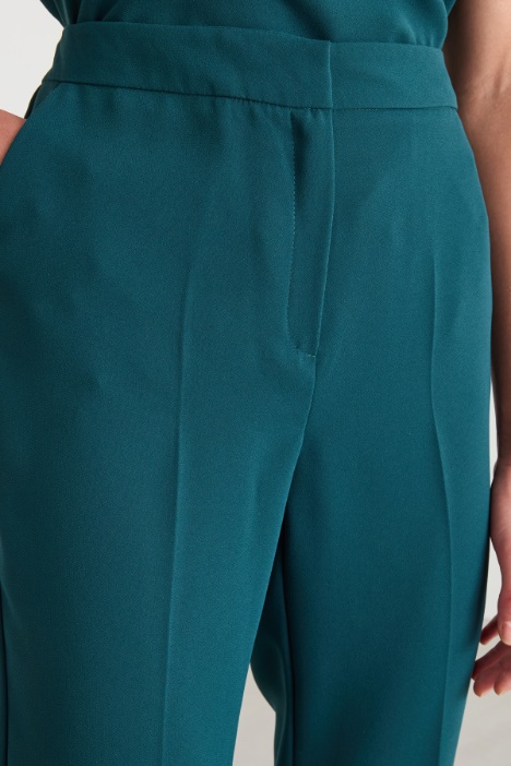 Pantaloni in envers satin