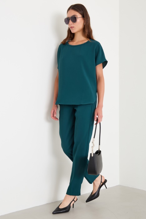 Envers satin trousers Intrend
