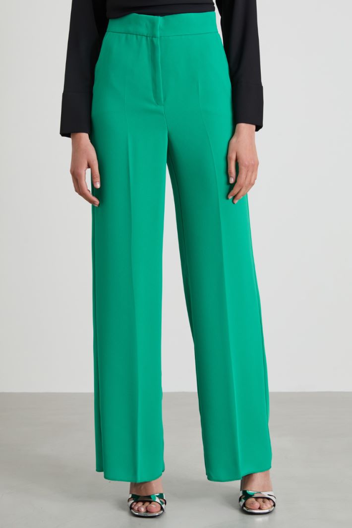 Pantaloni in envers satin Intrend - 2