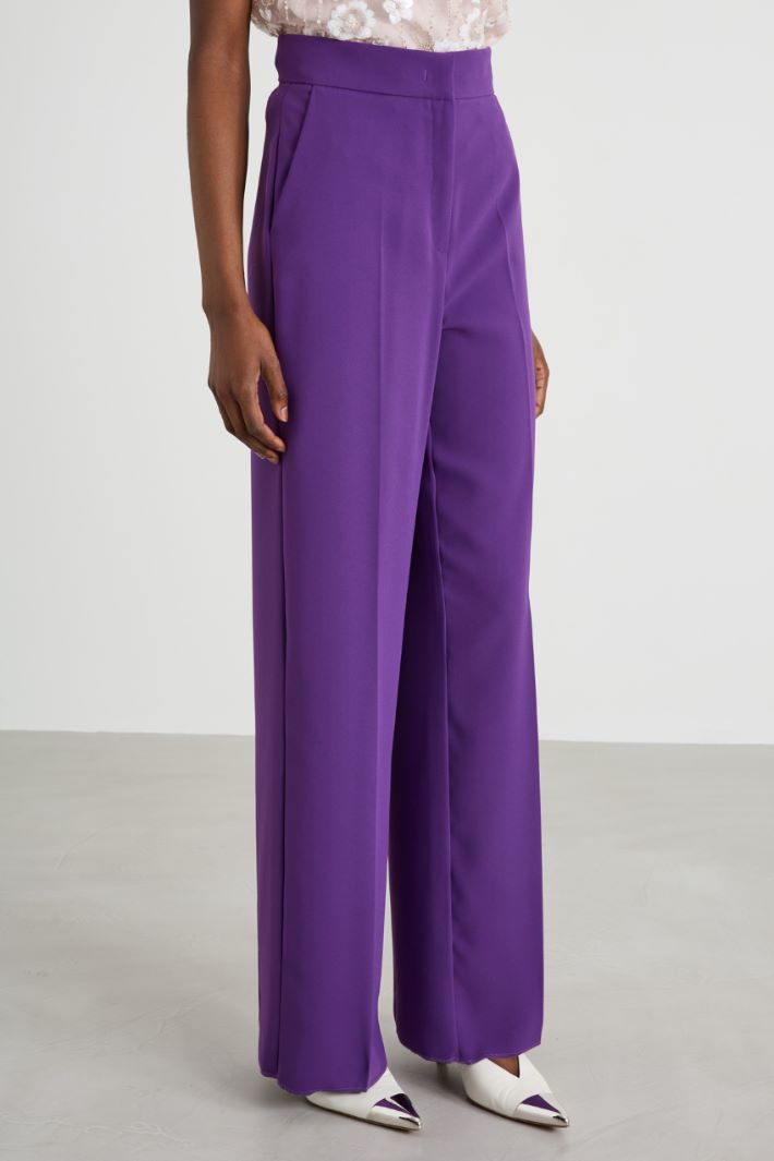 Envers satin trousers Intrend - 3