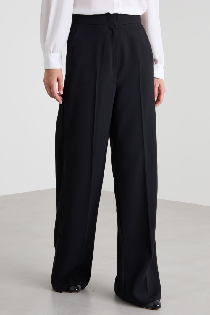 Envers satin trousers Intrend - 2