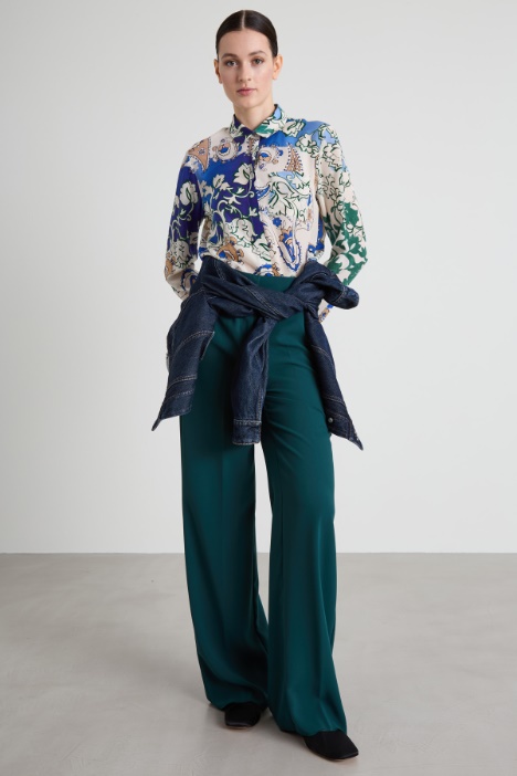 Envers satin trousers Intrend