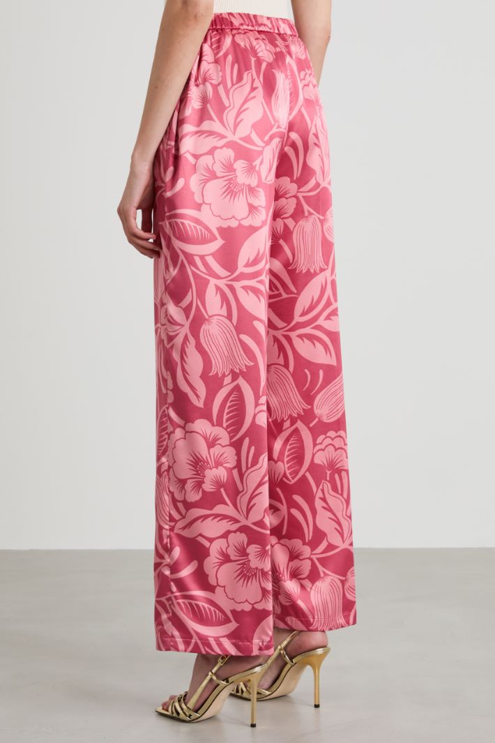 Pantaloni in raso Intrend - 3