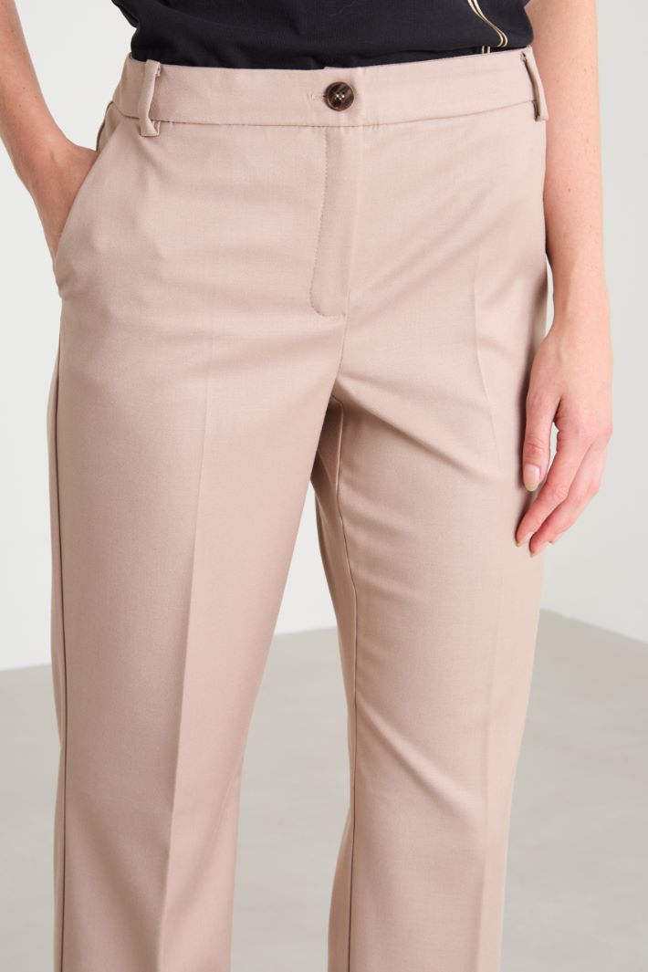 Flannel trousers Intrend - 4