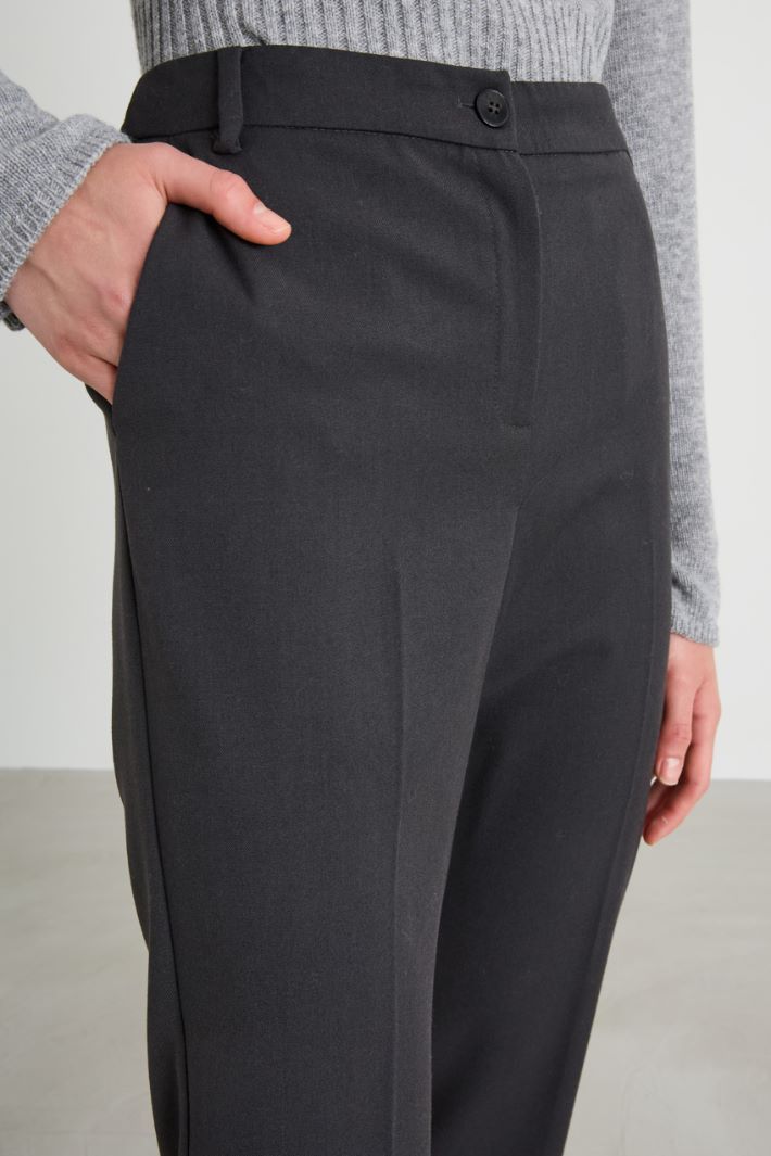 Pantaloni in flanella Intrend - 4