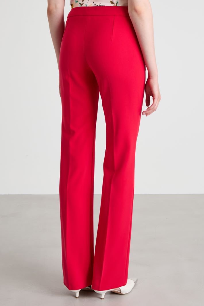 Pantaloni in twill con piega Intrend - 3