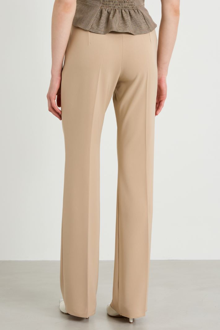 Pantaloni in twill con piega Intrend - 3