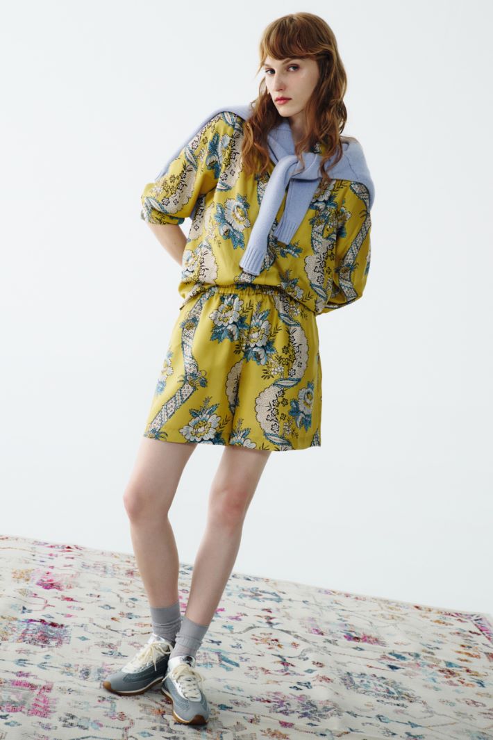 Twill Bermuda shorts Intrend - 5