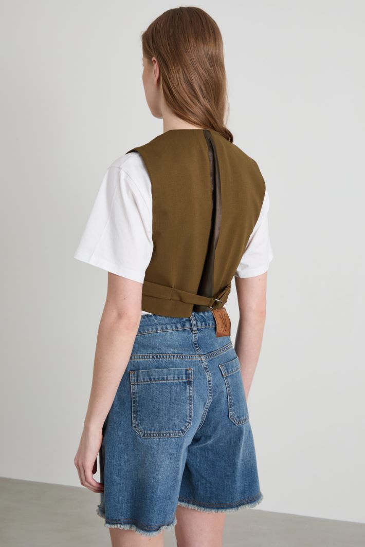 Short beaded gilet Intrend - 2